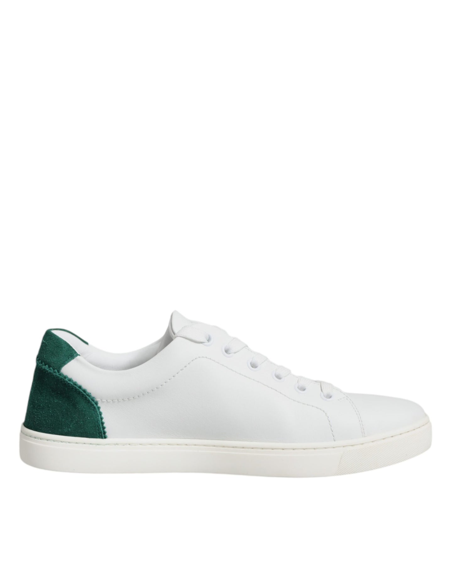 Dolce & Gabbana White London Calf Leather Sneakers Shoes EU38.5 / US8.5