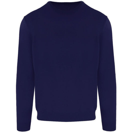 Malo Blue Wool Sweater