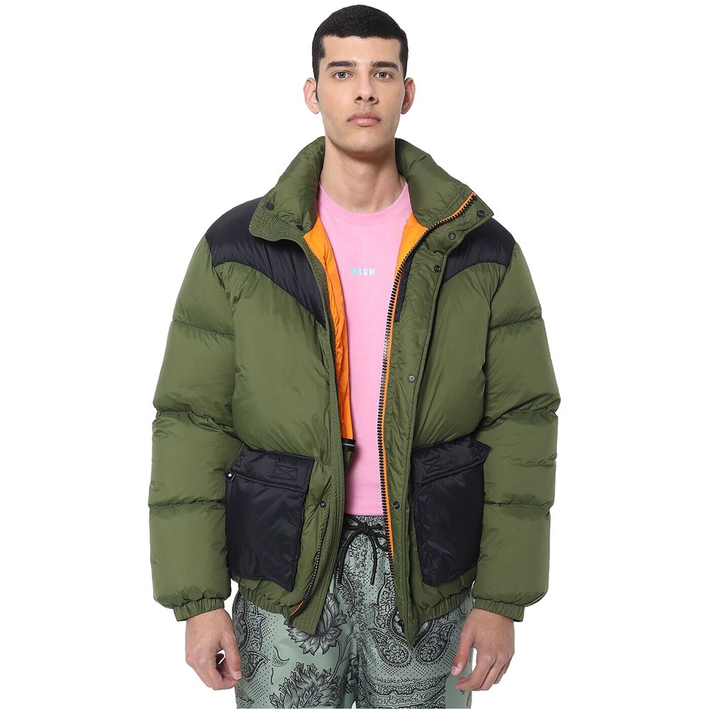 MSGM Green Nylon Jacket IT50 | M-L