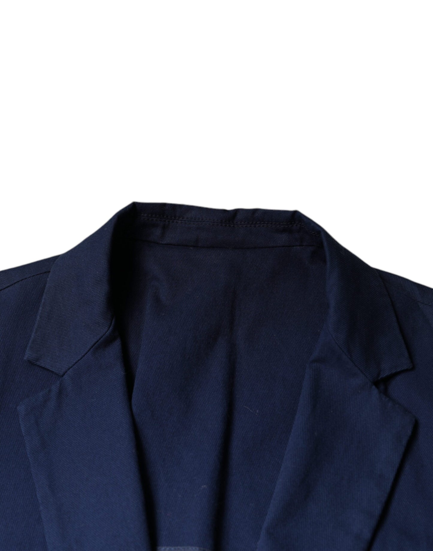 Dolce & Gabbana Blue Notch Single Breasted Dress Coat Blazer IT52 / XL