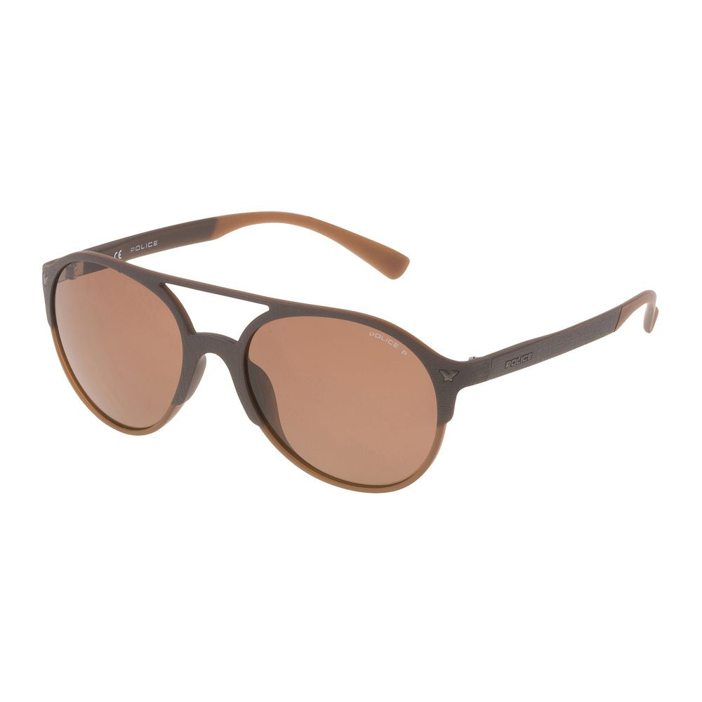 Police Brown Injected Sunglasses