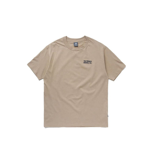 New Balance Beige Cotton T-Shirt IT42 | XS