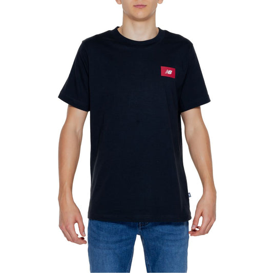 New Balance Black Cotton T-Shirt IT44 | S