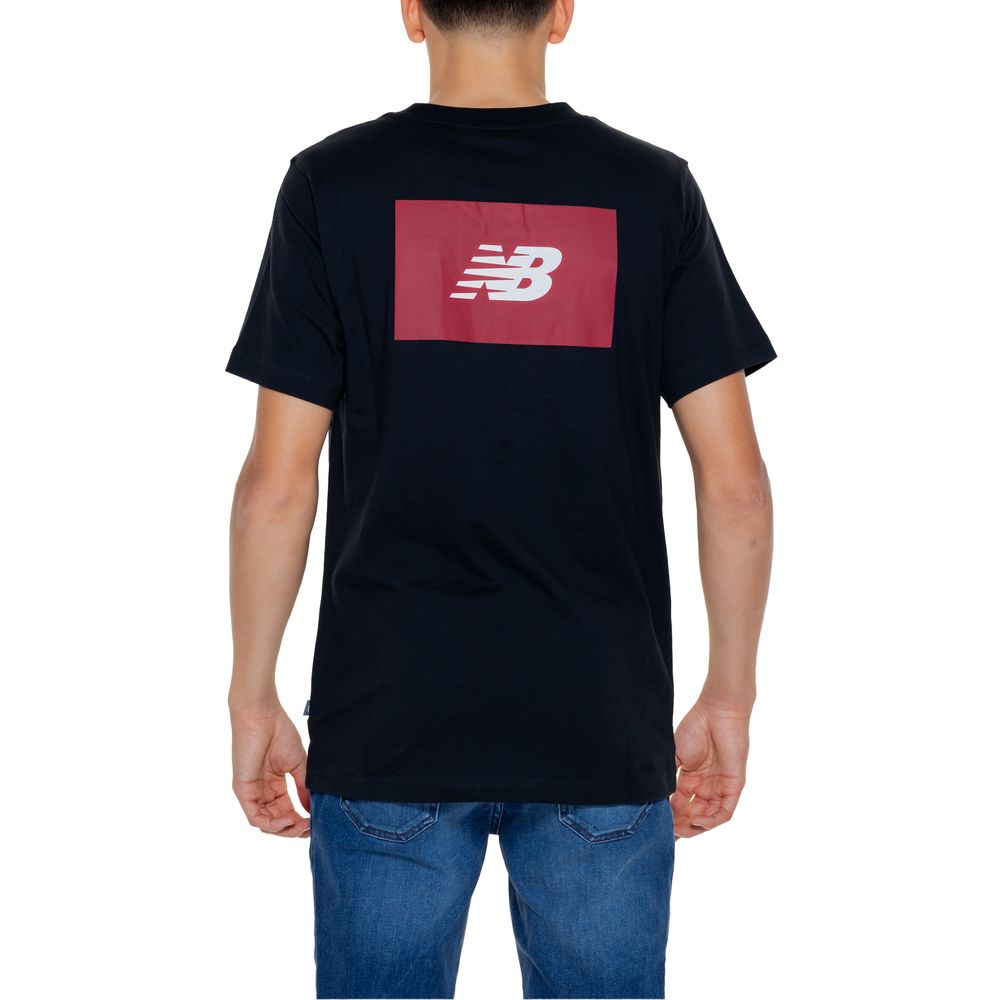 New Balance Black Cotton T-Shirt IT44 | S