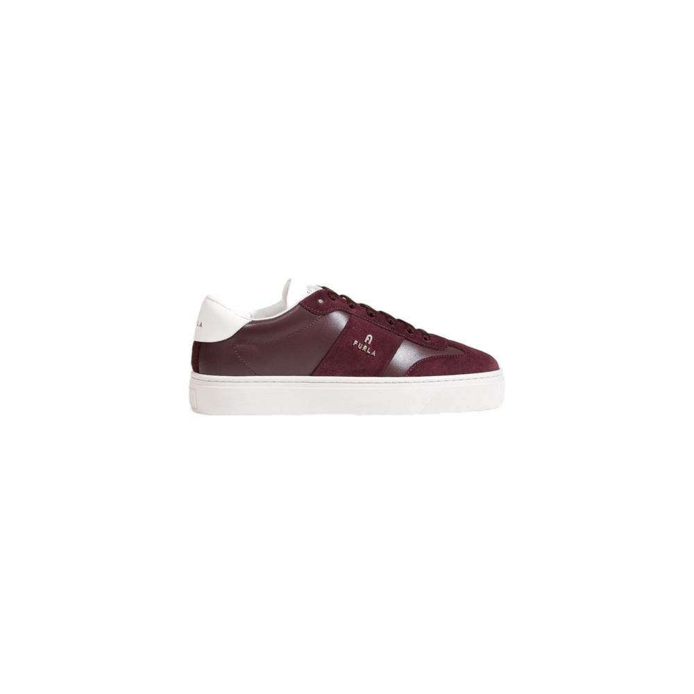 Furla Bordeaux Leather Sneaker EU36 | US6