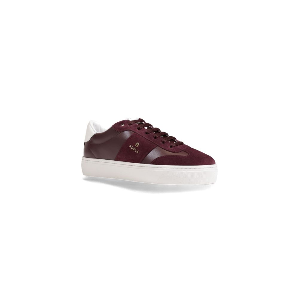 Furla Bordeaux Leather Sneaker EU36 | US6