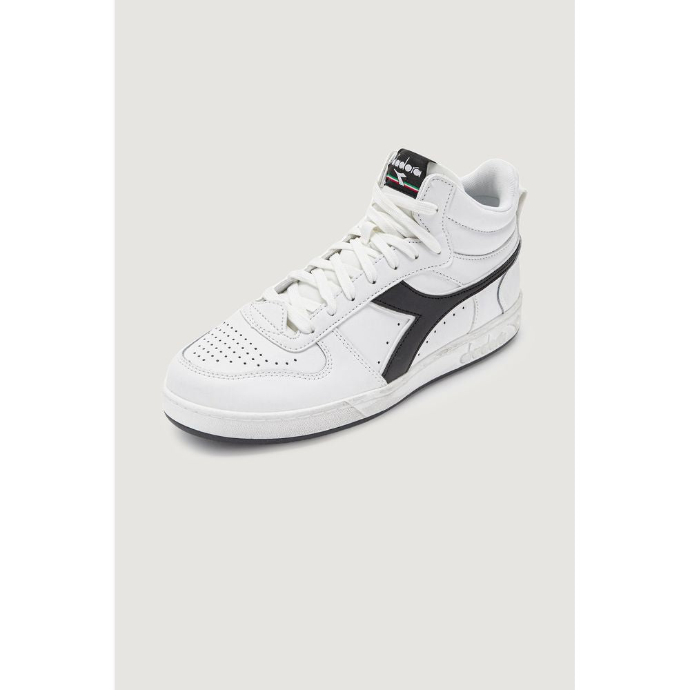 Diadora Black Leather Sneaker EU40 | US7