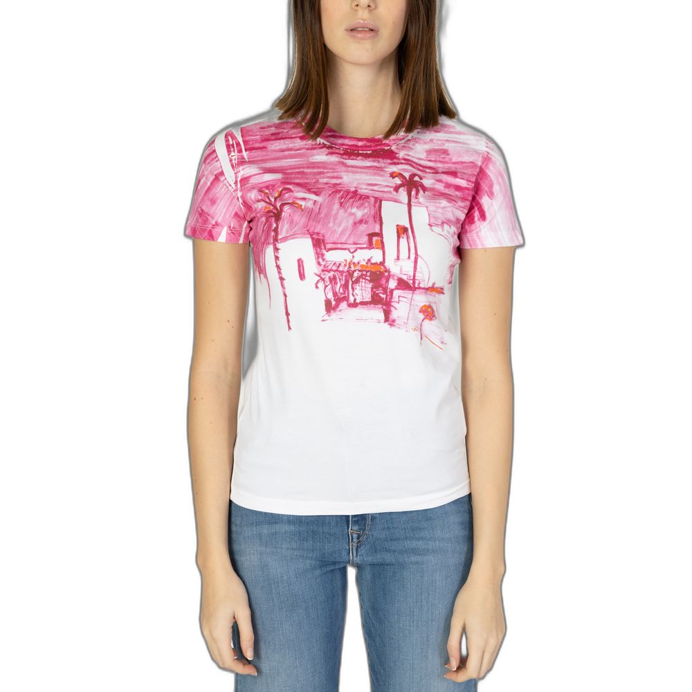 Desigual Multicolor Cotton Tops & T-Shirt IT38 | XS