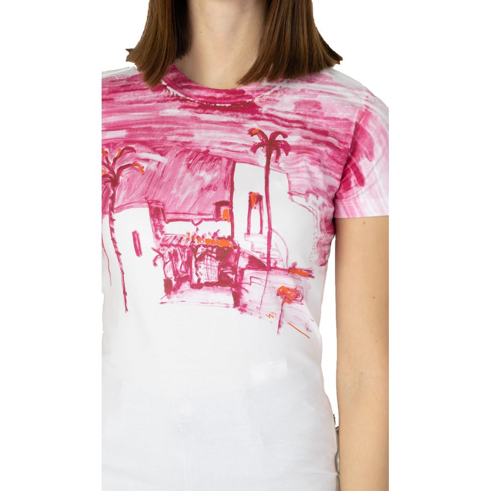 Desigual Multicolor Cotton Tops & T-Shirt IT38 | XS