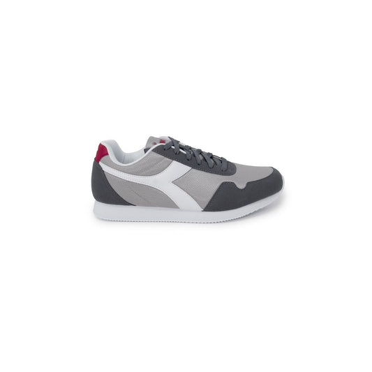 Diadora Gray Polyester Sneaker EU40 | US7