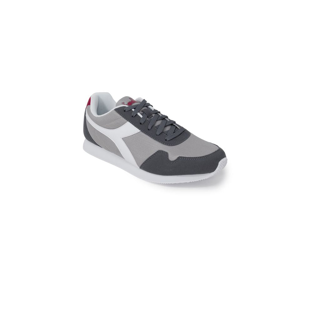 Diadora Gray Polyester Sneaker EU40 | US7