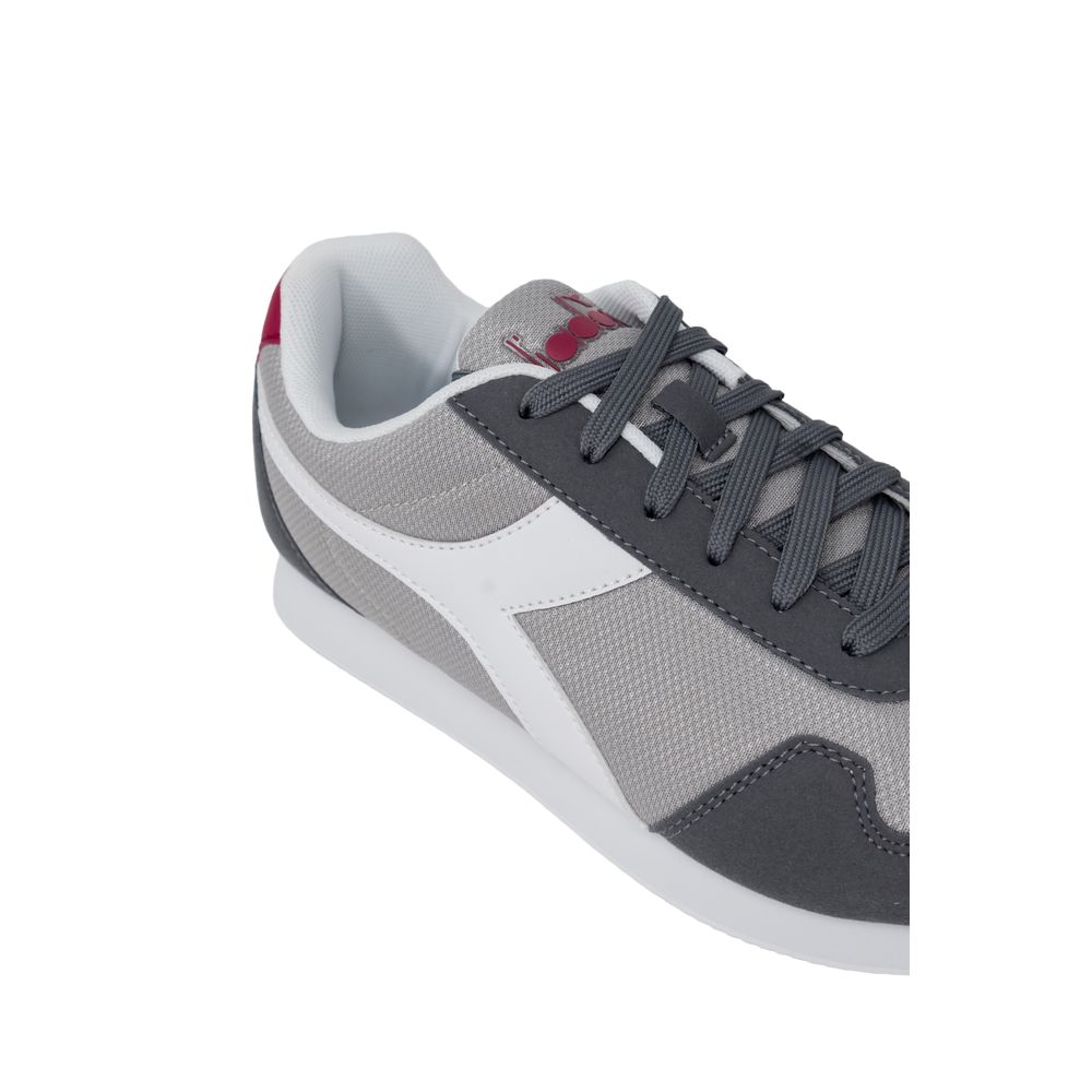 Diadora Gray Polyester Sneaker EU40 | US7