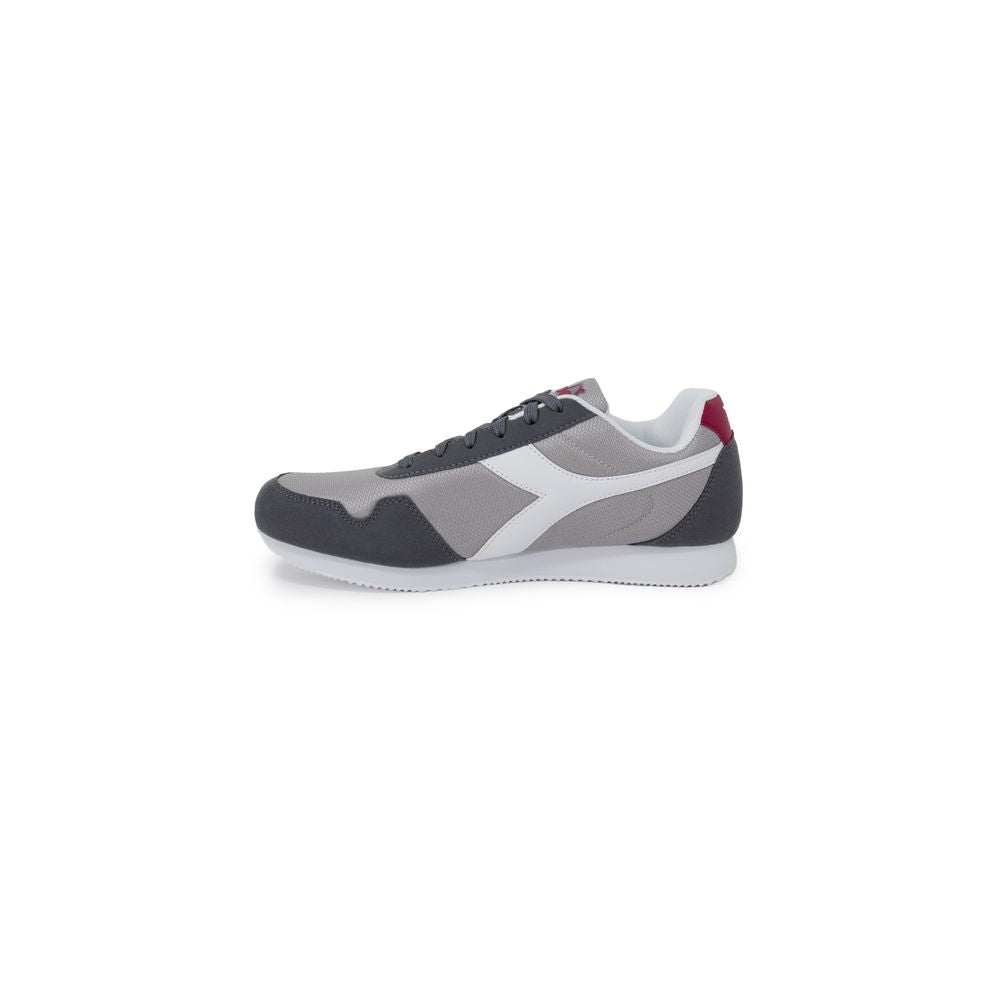 Diadora Gray Polyester Sneaker EU40 | US7