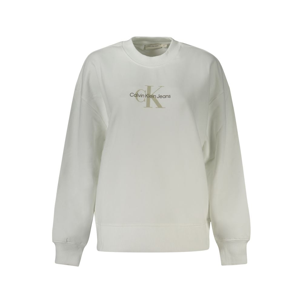 Calvin Klein White Cotton Women Sweater