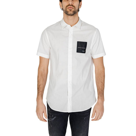 Armani Exchange White Cotton Shirt IT42 | XS