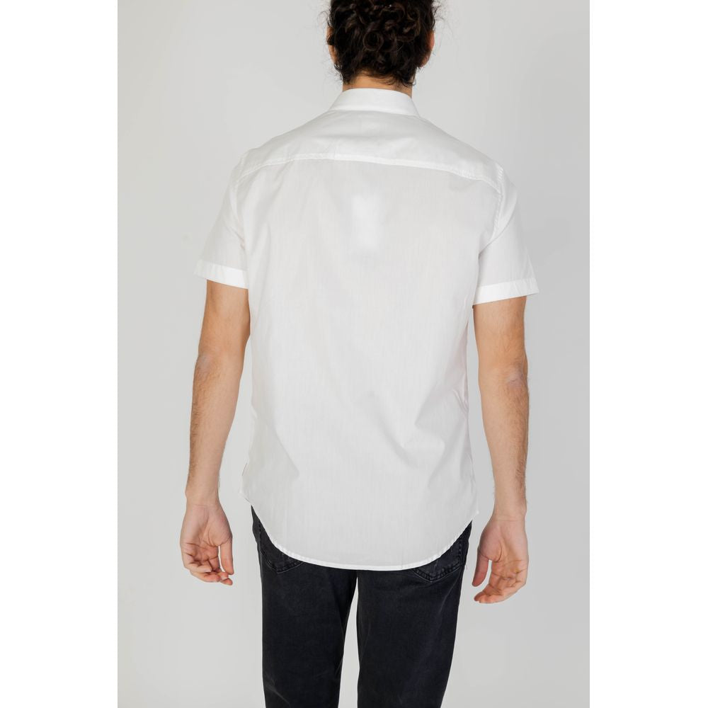 Armani Exchange White Cotton Shirt IT42 | XS