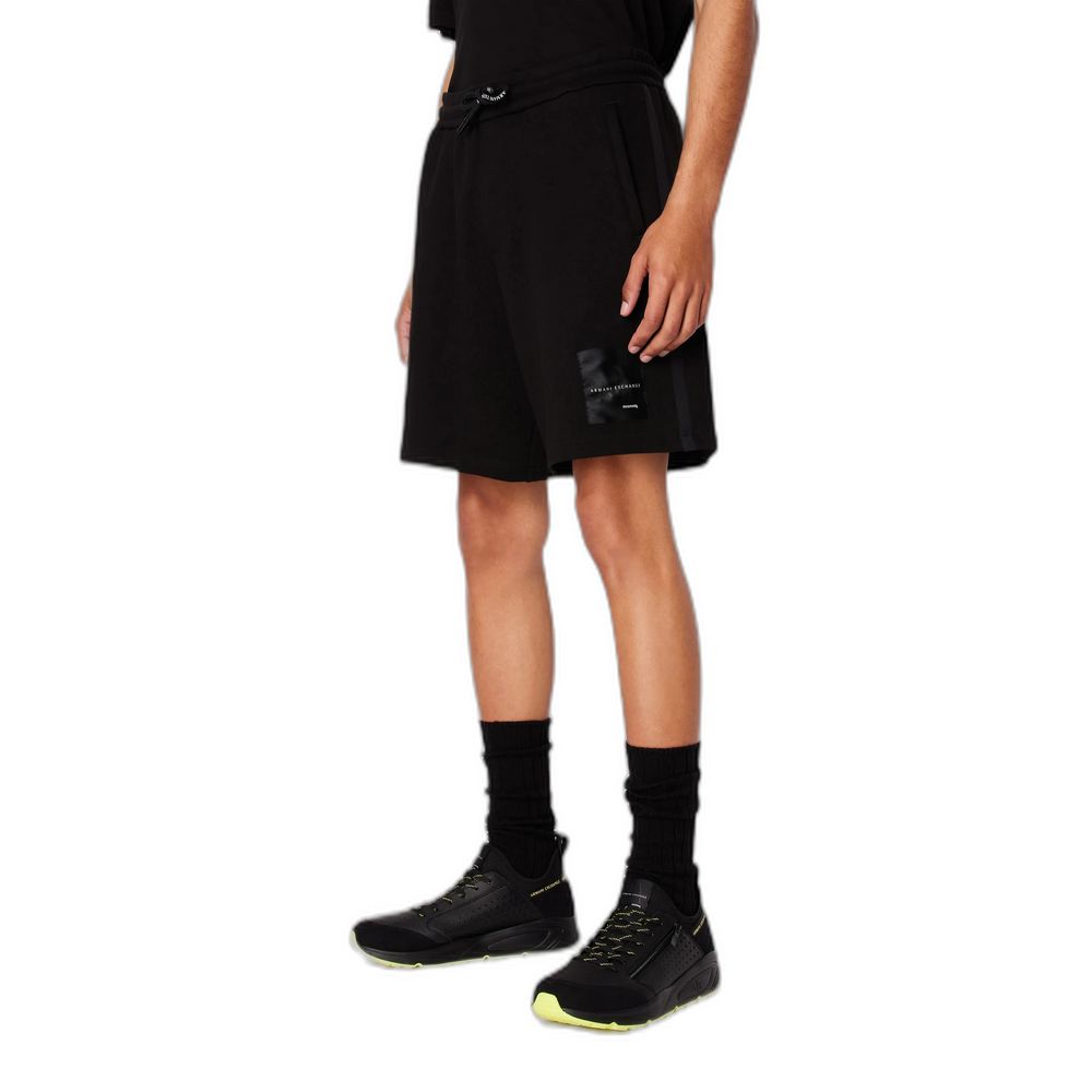 Armani Exchange Black Cotton Short IT42 | XS