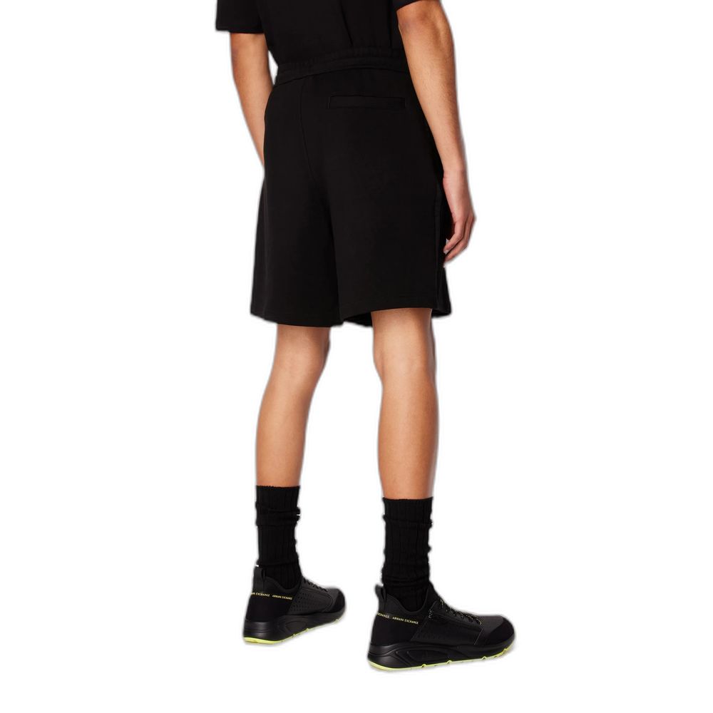 Armani Exchange Black Cotton Short IT42 | XS