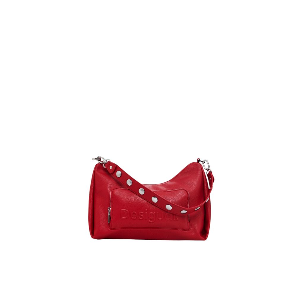 Desigual Red Polyethylene Handbag