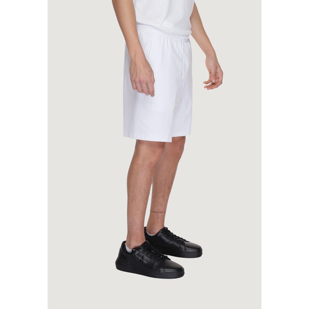 EA7 Emporio Armani White Cotton Short IT48 | L