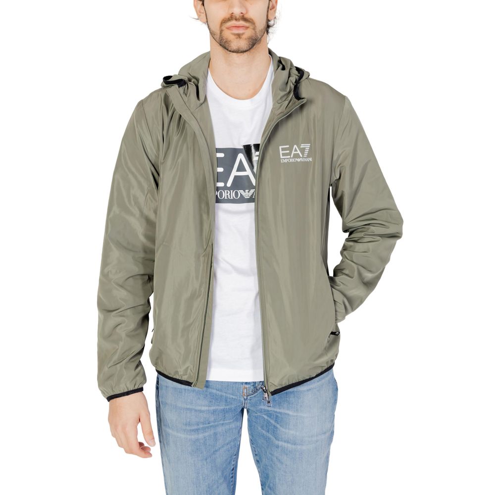 EA7 Emporio Armani Green Polyester Jacket IT52 | XL