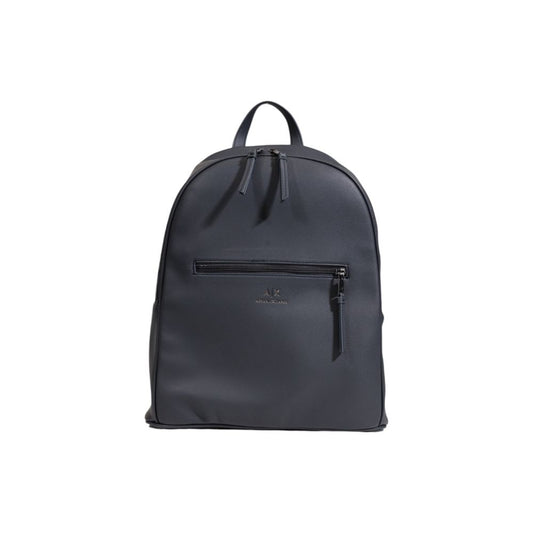 Armani Exchange Blue Polyester Backpack