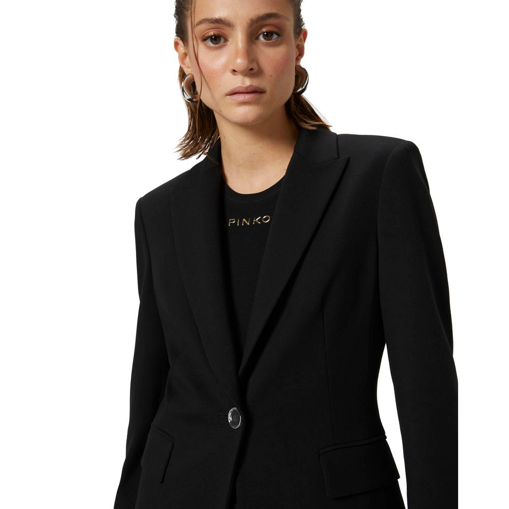 PINKO Black Polyester Suits & Blazer IT40 | S