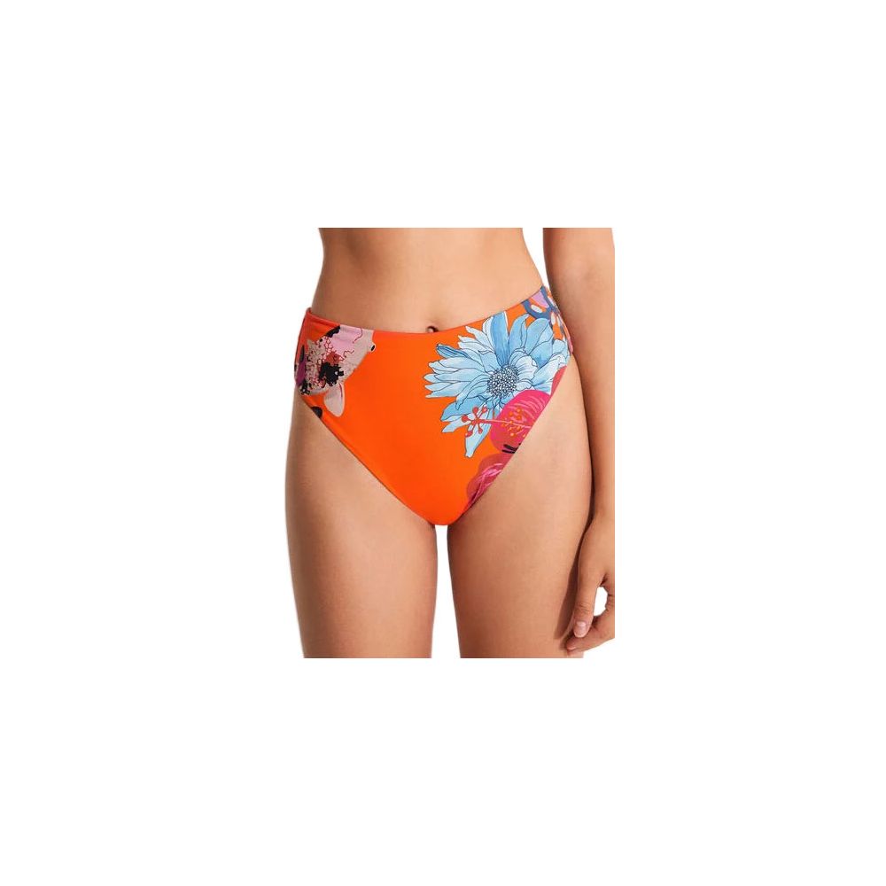 Desigual Orange Polyester Swimwear IT2 | S