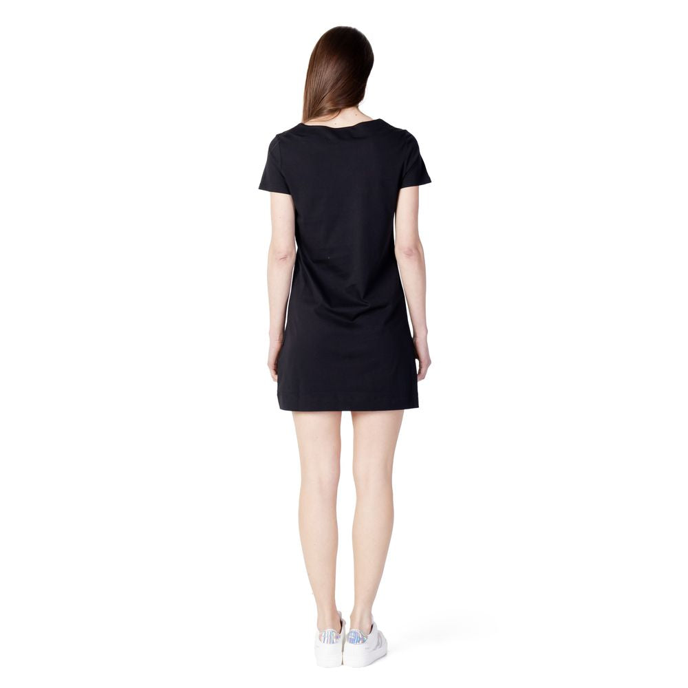 Love Moschino Black Cotton Dress IT40 | XS