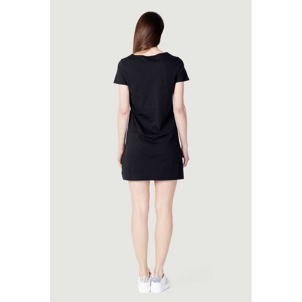 Love Moschino Black Cotton Dress IT40 | XS