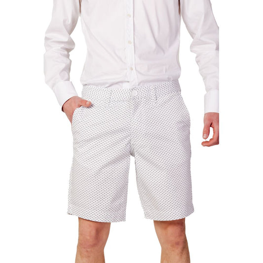 Armani Exchange White Cotton Short W28