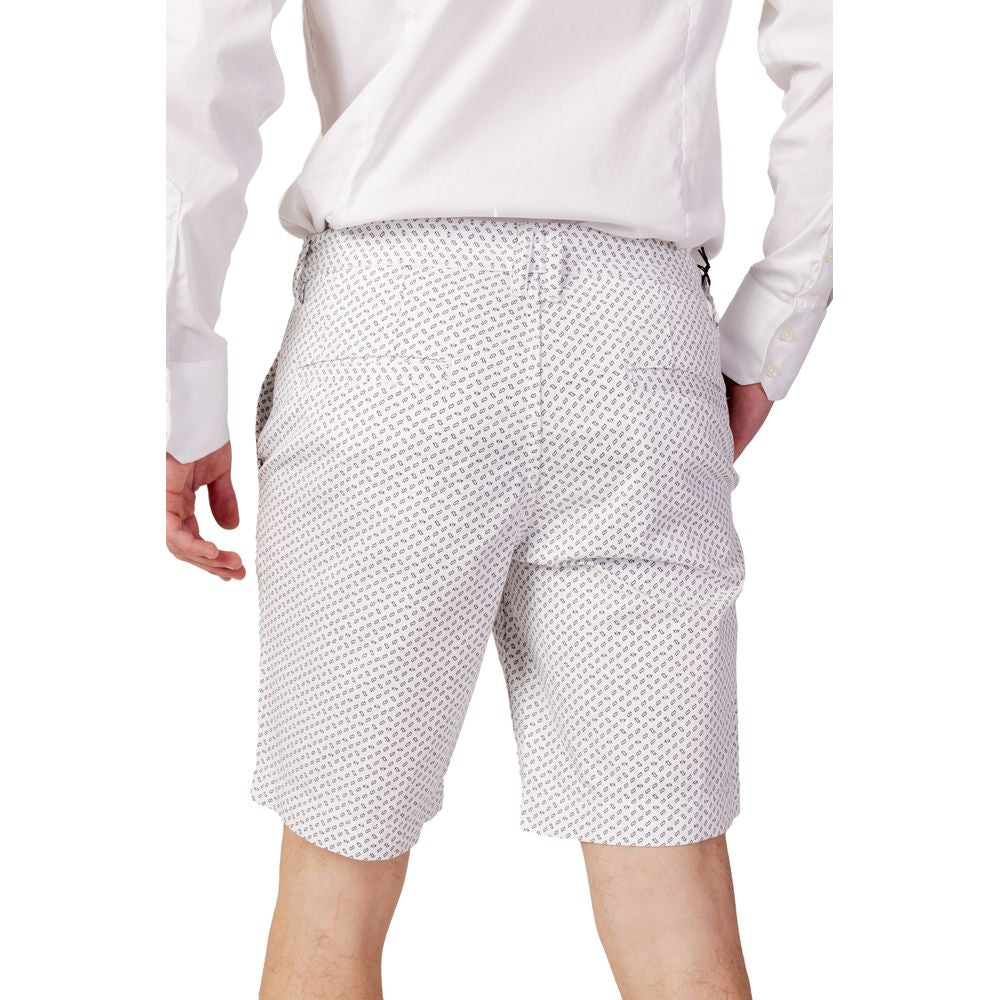 Armani Exchange White Cotton Short W28