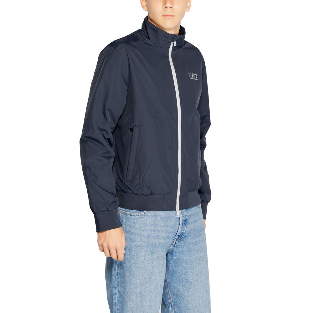 EA7 Emporio Armani Blue Polyamide Jacket