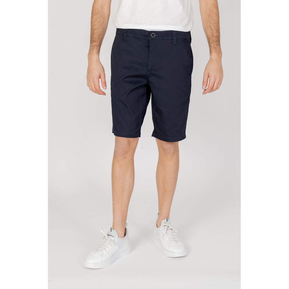 Armani Exchange Blue Cotton Short W30