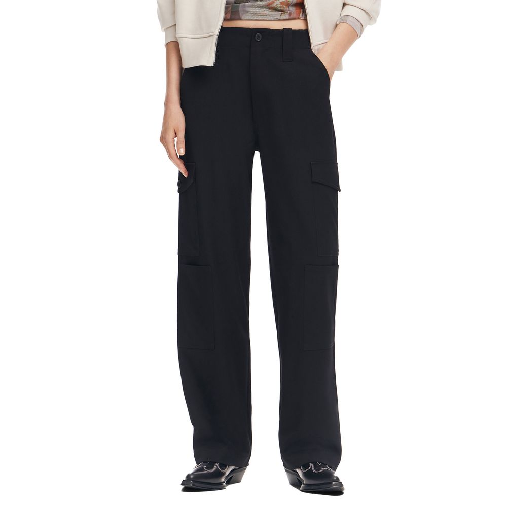 Desigual Black Polyester Jeans & Pant