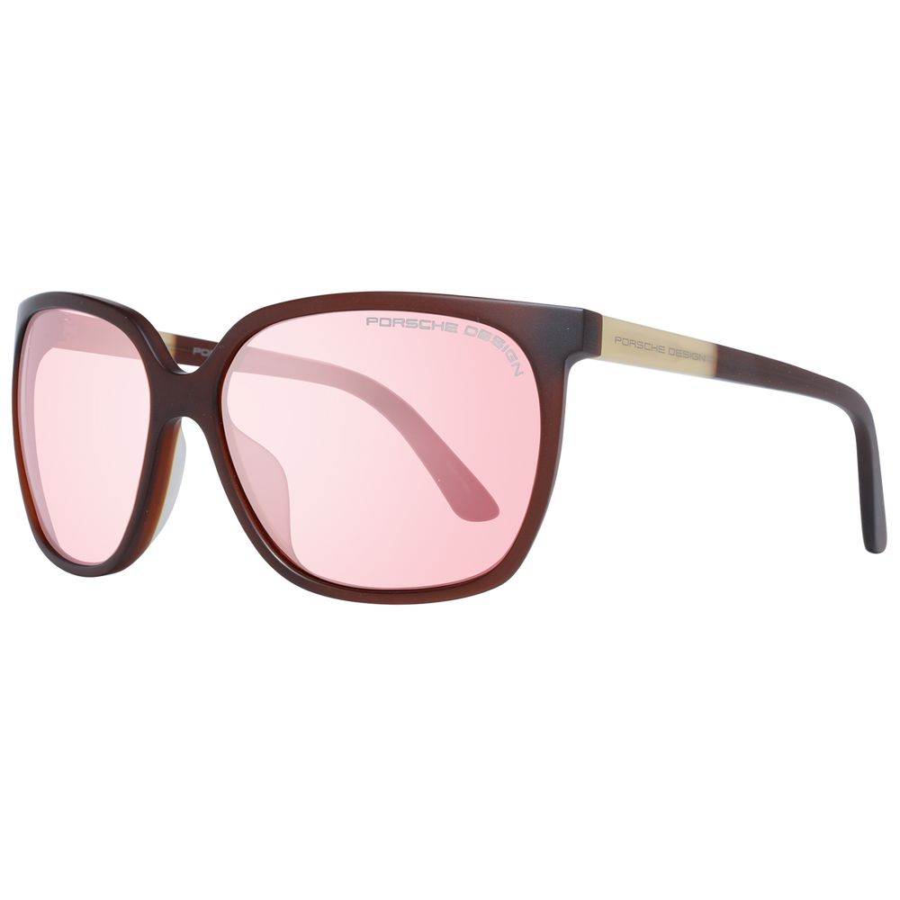 Porsche Design Burgundy Women Sunglasses