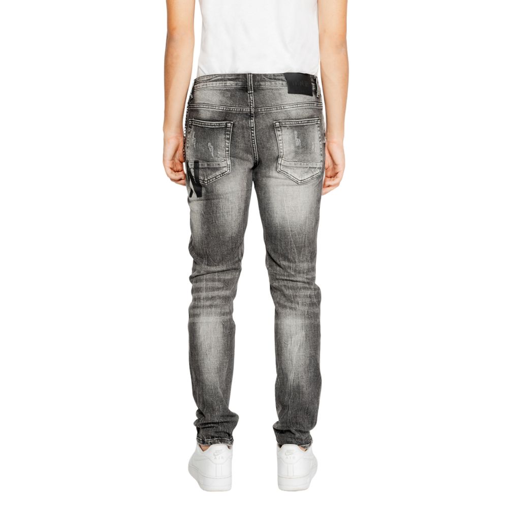 Icon Gray Cotton Jeans & Pant IT50 | L