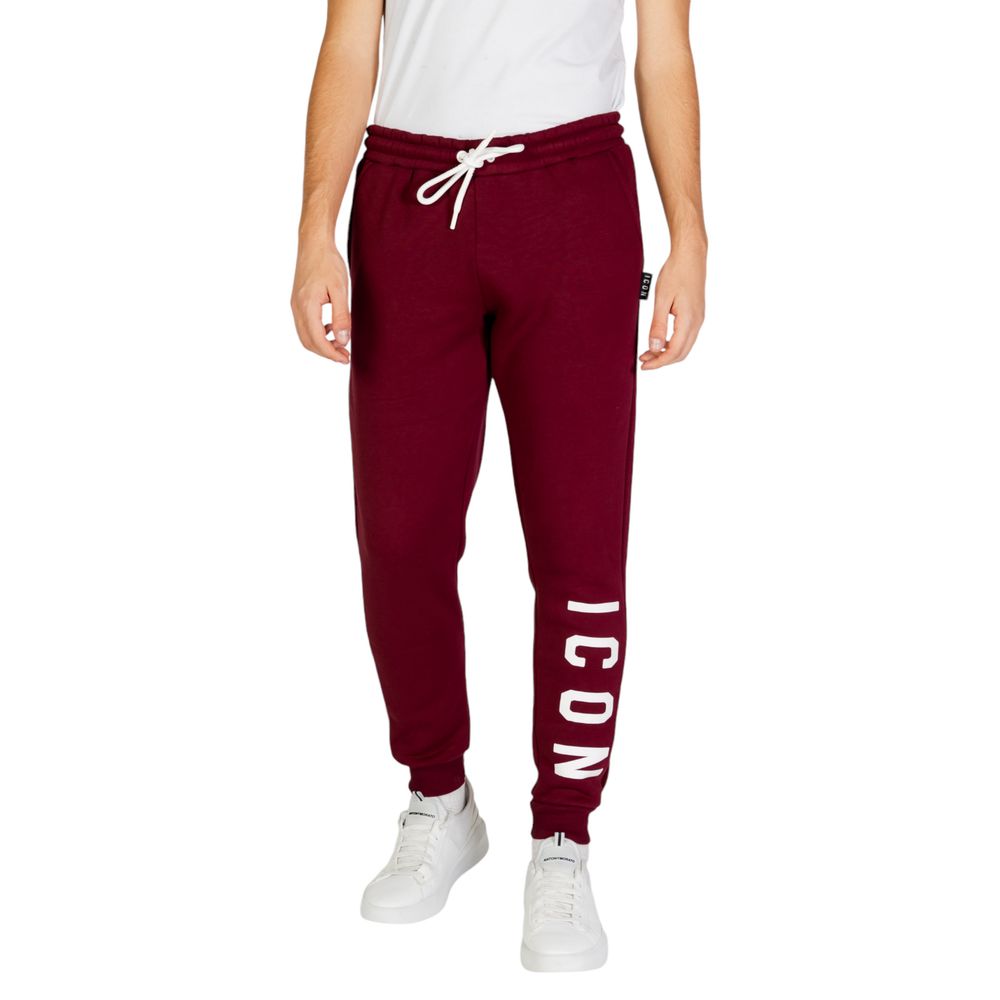 Icon Bordeaux Cotton Jeans & Pant