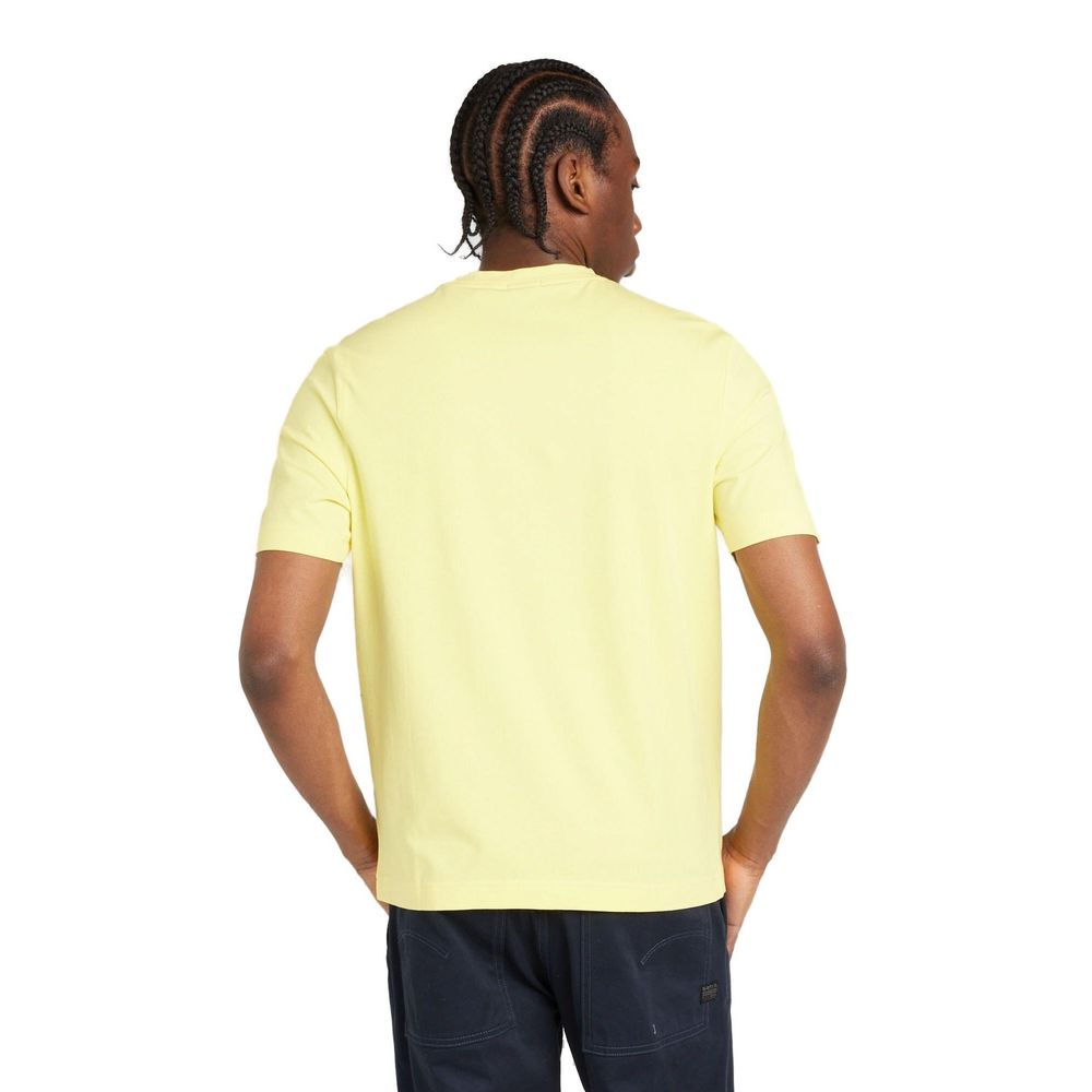 Hugo Boss Yellow Cotton T-Shirt IT46 | M