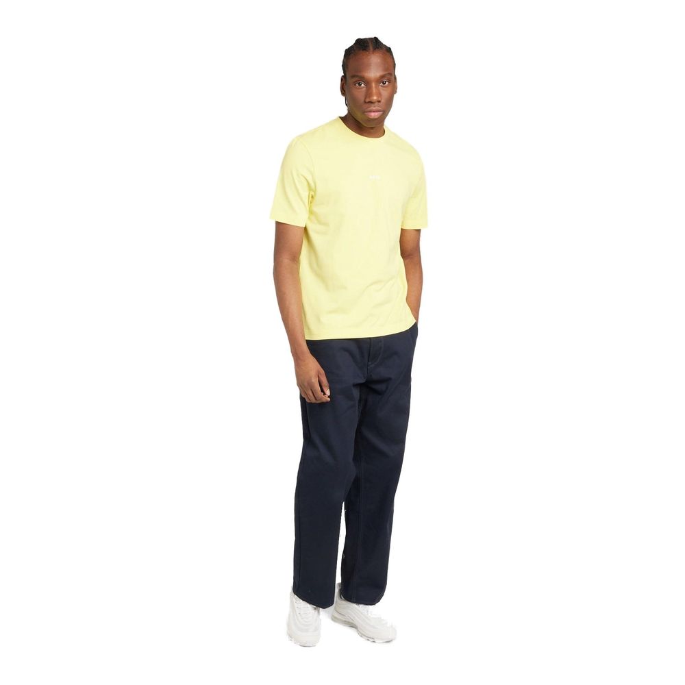 Hugo Boss Yellow Cotton T-Shirt IT46 | M