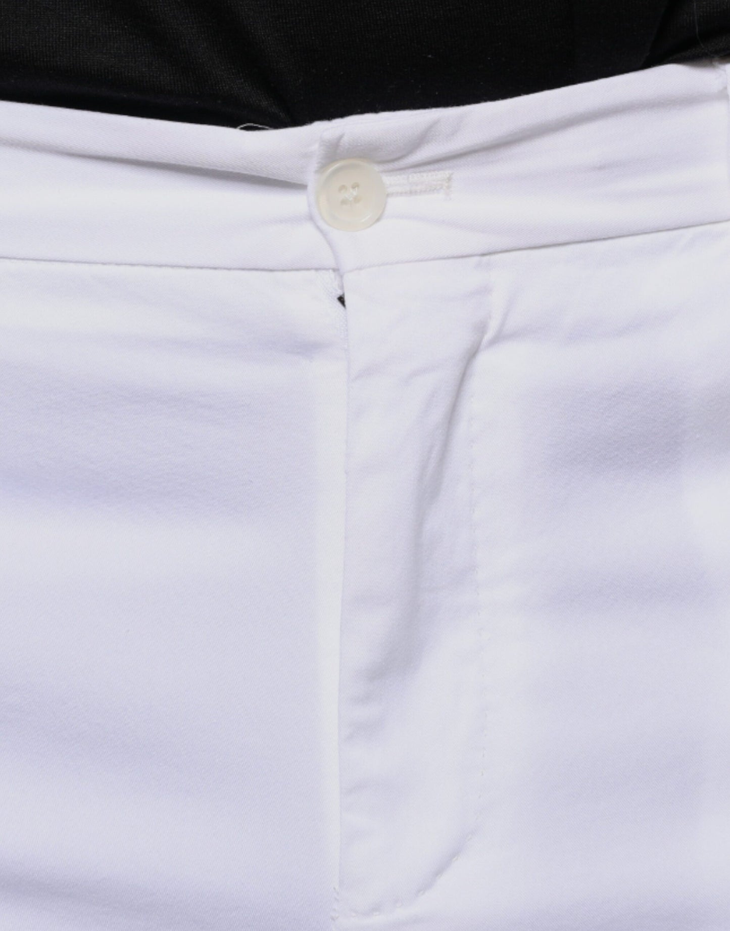 Dolce & Gabbana White Cotton Skinny Dress Pants IT46 / S