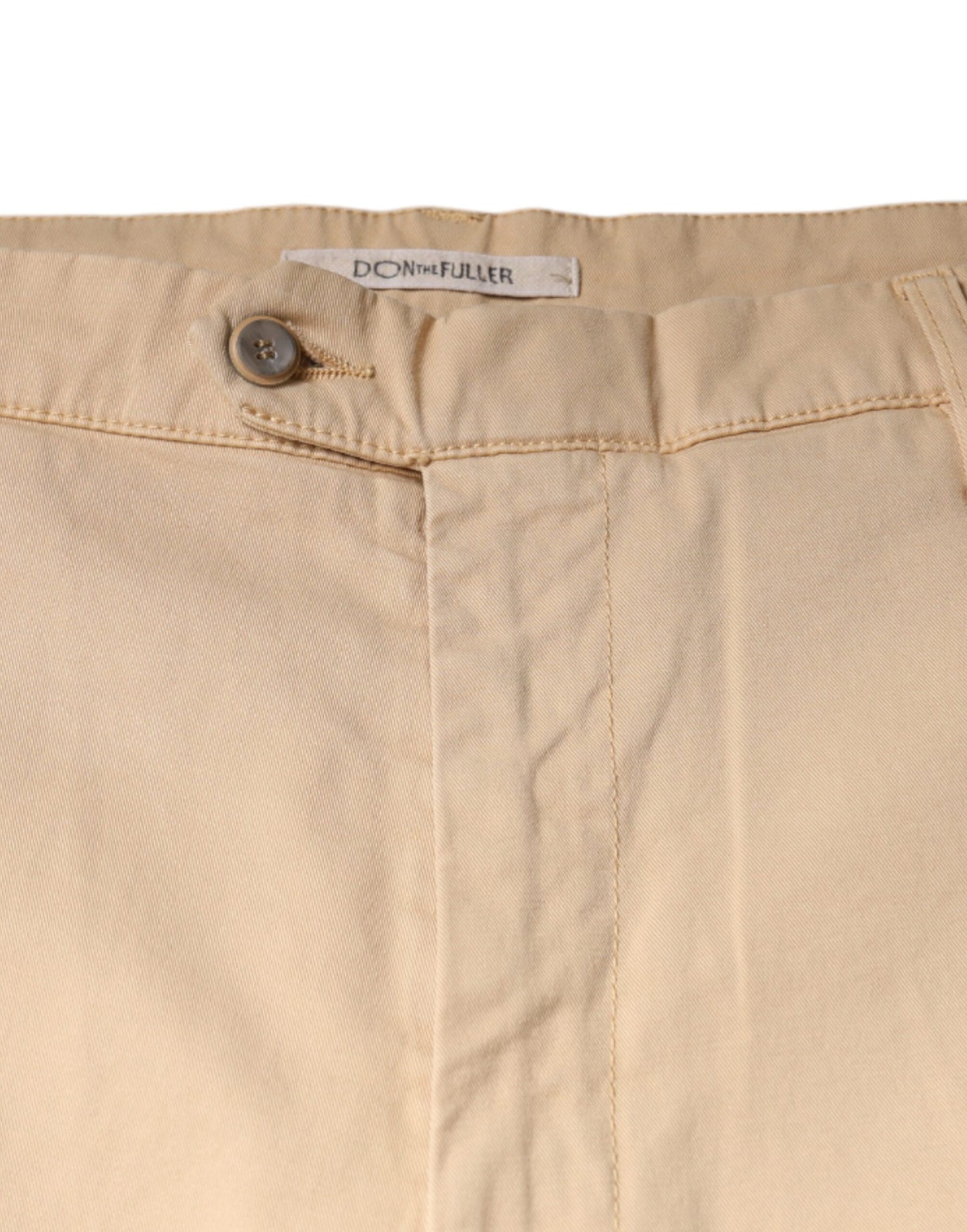 Don The Fuller Beige HOUSTON Men Cropped Dress Pants W38