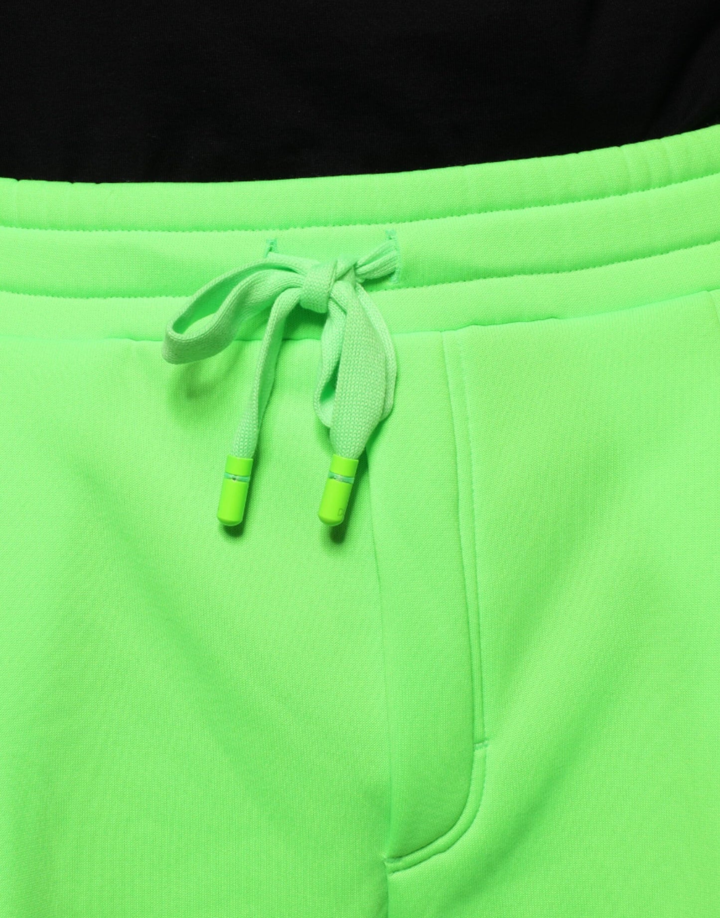 Dolce & Gabbana Neon Green Polyester Cargo Jogger Sweatpants Pants IT48 / M