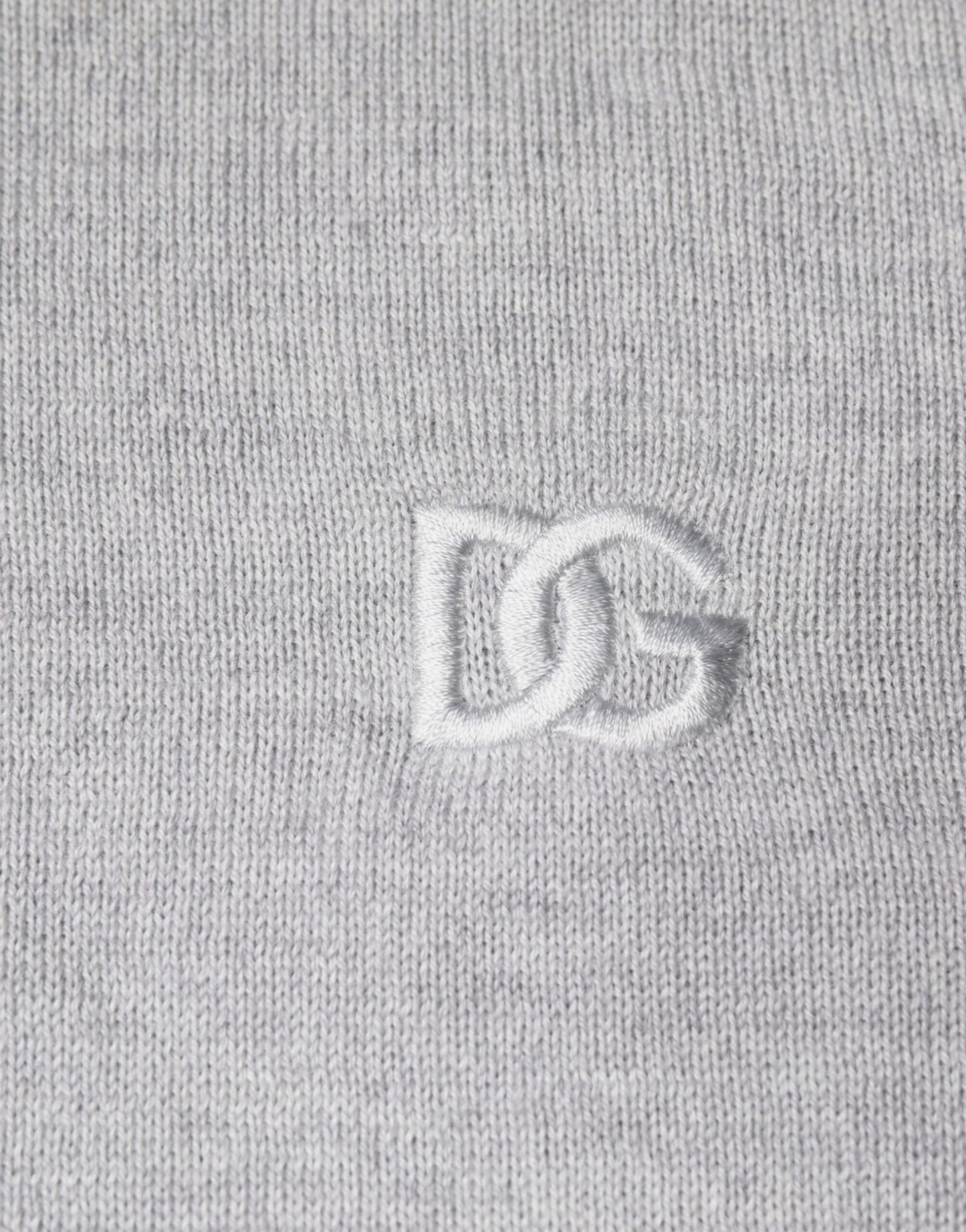 Dolce & Gabbana Light Gray Wool Crew Neck Pullover Sweater IT50 / L