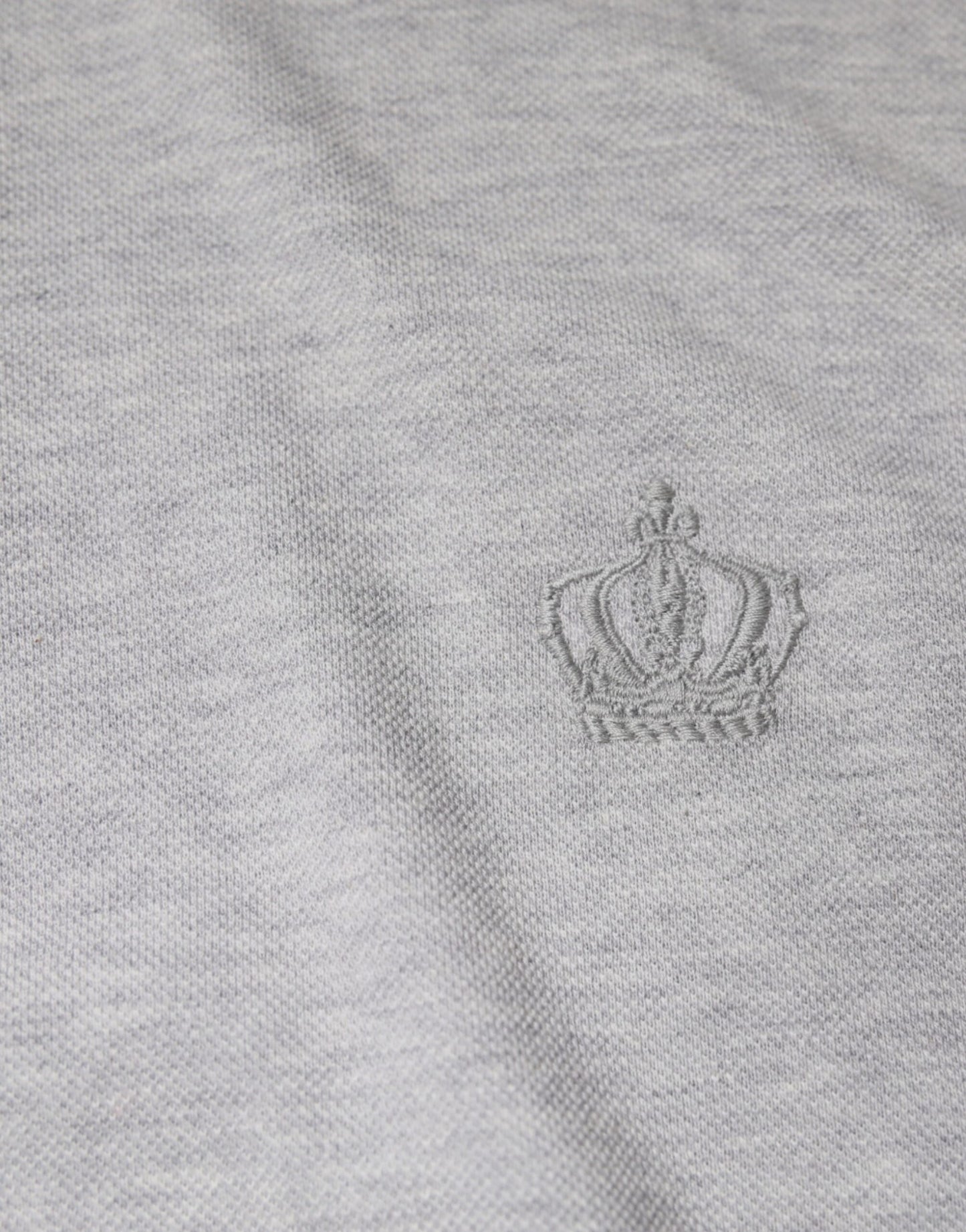 Dolce & Gabbana Gray Crown Collared ShortSleeve Polo T-shirt IT44 / XS