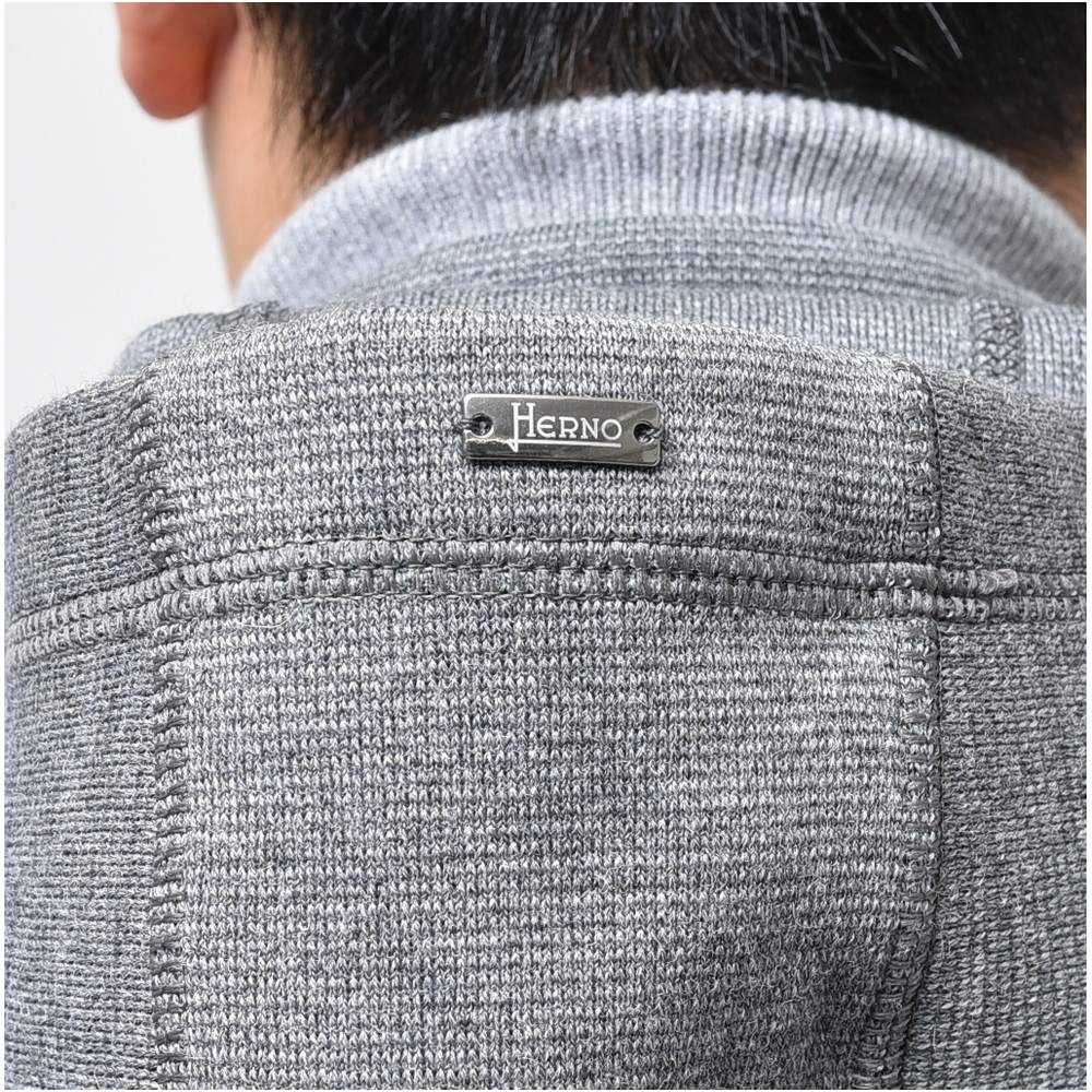 Herno Gray Wool Jacket IT46 | S