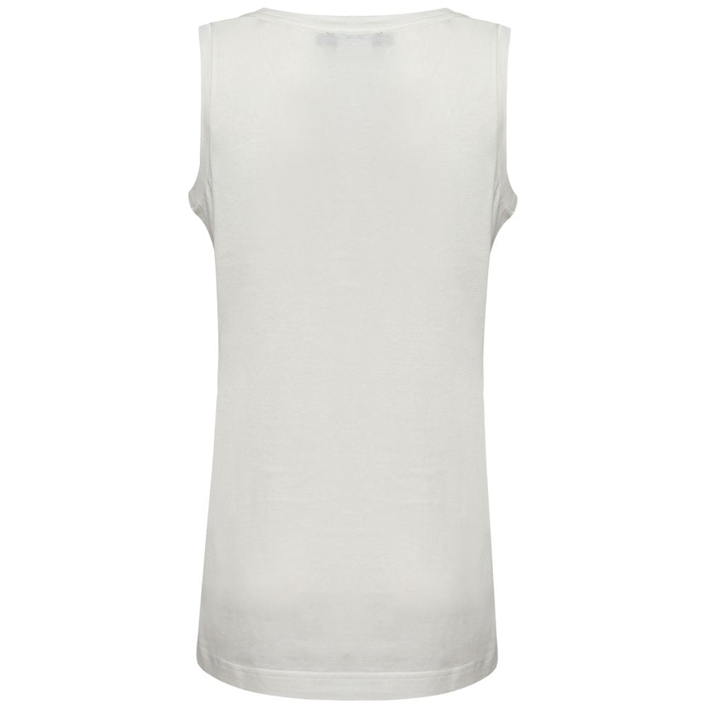 Dolce & Gabbana White Cotton Tops & T-Shirt IT38 / XS