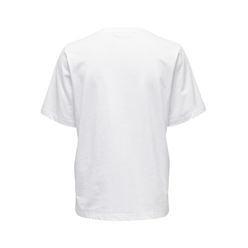 Only White Cotton Tops & T-Shirt