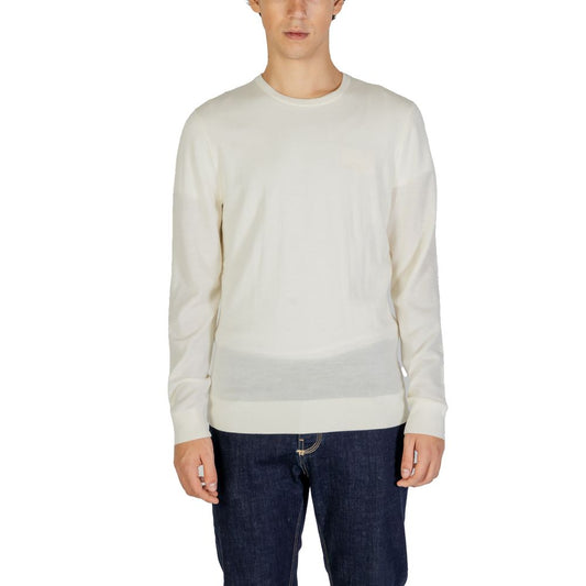 Calvin Klein Jeans Cream Recycled Wool T-Shirt