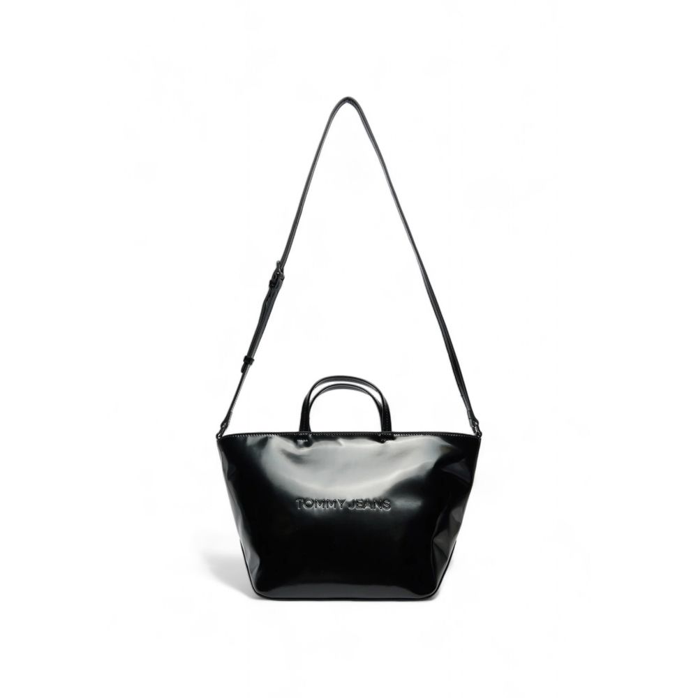 Tommy Hilfiger Black Polyethylene Handbag